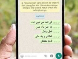 Simak! Cara Mudah Buat Tulisan Arab di WhatsApp