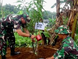 TMMD ke-124, Waaster Panglima TNI Tinjau Pembangunan dan Penanaman Pohon di Sukabumi