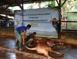 Kantor Pertanahan Kota Sukabumi Gelar Kurban di Hari Tasyrik, Pererat Relasi dan Tebar Kebaikan