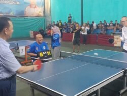 Turnamen PTMSI Cup 2025 Resmi Dibuka Wali Kota Sukabumi, 400 Peserta Ramaikan Ajang Tenis Meja se-Wilayah Bogor
