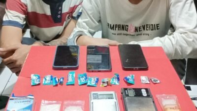 Satresnarkoba Polres Sukabumi Kota Bongkar Jaringan Sabu, 3 Pelaku Diamankan dengan Barang Bukti 39,66 Gram
