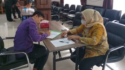 BNN Sukabumi dan Pemda Kota Sukabumi Gelar Tes Urine, Tegaskan Komitmen Perangi Narkoba