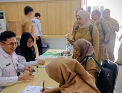 BNN Kabupaten Sukabumi Gelar Tes Urine di Dinas PU, Hasilnya Seluruh Pegawai Negatif Narkoba