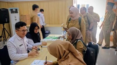 BNN Kabupaten Sukabumi Gelar Tes Urine di Dinas PU, Hasilnya Seluruh Pegawai Negatif Narkoba